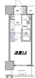 パークアクシス名古屋山王橋の物件間取画像